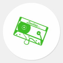 Tape Loading - Gamer, geek, video games, Gaming Sticker