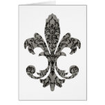 Tapestry Fleur de lis 2 cards