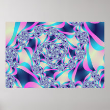 Tapestry Fractal Poster