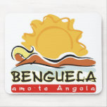 Tapete para rato - amo-te Angola - Benguela mousepads