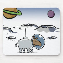 tapir in space mousepad