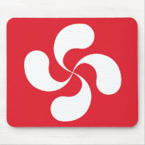 Tapis de Souris Croix Basque "Lauburu"