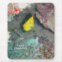 Tapis de souris' poisson de caraïbes'