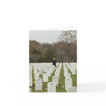 Taps at Arlington National Cemetery Greeting Card