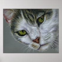Tara - Cat Art Poster