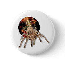 Tarantula Lightning Pinback Buttons