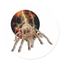 Tarantula Lightning Stickers