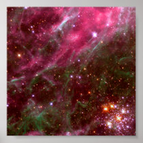 Tarantula Nebula (Hubble Telescope) Print