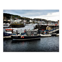 Tarbert Harbour Postcard