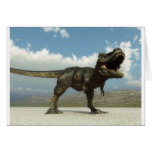 Tarbosaurus Greeting Card