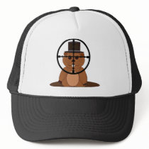 Target: groundhog trucker hat