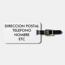TARJETAS VIAJE ETIQUETAS MALETA