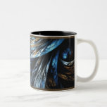 Tarnish in Blue Mug