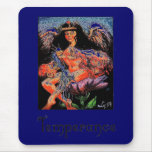 TAROT CARD DESIGN THE TEMPERANCE mousepads