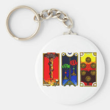 TAROT CARDS BY LIZ LOZ KEYCHAINS