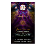 Tarot Fractal Fantasy Business Card