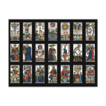 Tarot Major Arcana postcards