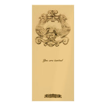TAROT  metallic  gold Personalized Invite