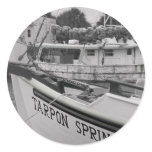 Tarpon Round Stickers