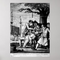 Tarring and Feathering Print