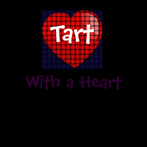 Tart, With a Heart t-shirts