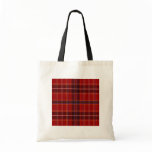 Tartan Fabric Texture Bag