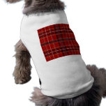 Tartan Fabric Texture pet clothing