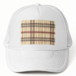 Tartan Fabric Texture Hat