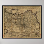 Tartaria (Russia) Map Print