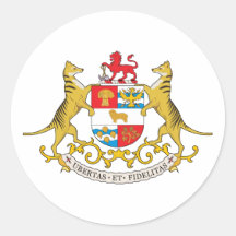 tasmania, Australia Round Sticker