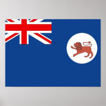 Tasmania Flag Print