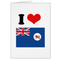 Tasmanian Flag Greeting Card