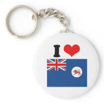 Tasmanian Flag Key Chains