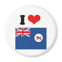 Tasmanian Flag Fridge Magnet