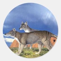 Tasmanian Tiger Sticker