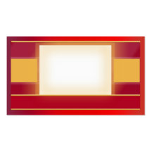Taste of Asia - Red and Gold Business Cards