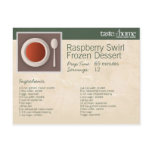Taste of Home (13-20 ingredients) Recipe Card postcards