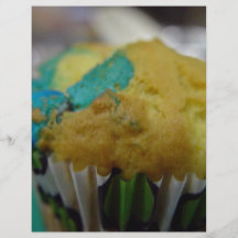 Tasty exploded cupcake full colour flyer