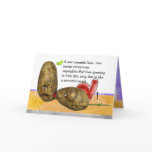 Tater Thoughts Valentines Day Card - Customised