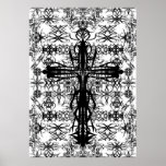 tatoo and cross poster
