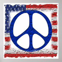 Tattered Peace Flag