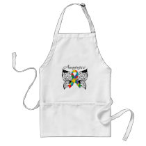 Tattoo Butterfly Awareness - Autism Apron