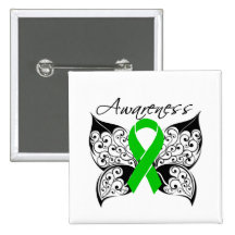Tattoo Butterfly Awareness - Cerebral Palsy Buttons