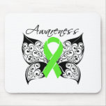 Tattoo Butterfly Awareness - Lymphoma Mouse Pads