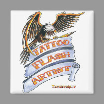 Tattoo Flash Artist magnets