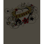 Tattoo MOM Heart & Swallows T-shirt