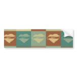 Tattoo Pop Art bumper stickers