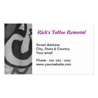 Removal Business Cards, Removal Business Card Designs