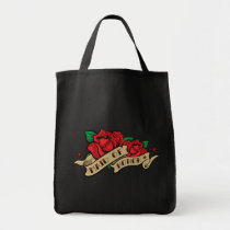 Tattoo Rose Maid of Honour Tote Favour Gift bags
