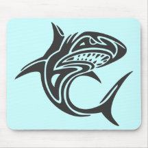 Tattoo Shark Mousepad